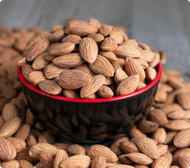 Premium Roasted Whole Almonds